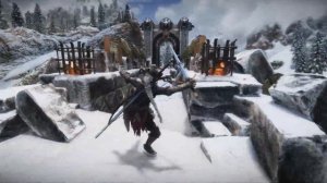 SKYRIM Dynamic Whirlwind Sprint Animation