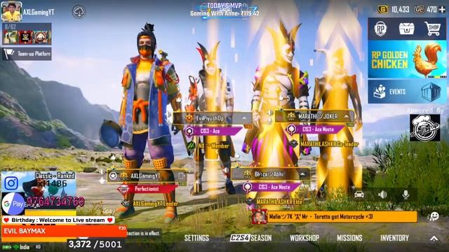 Jaanab Muskuraiye Aap #Conqueror Lobby Dekh Rahe Hai | B.G.M.I. | #RP M8 #C2S4 смотреть онлайн