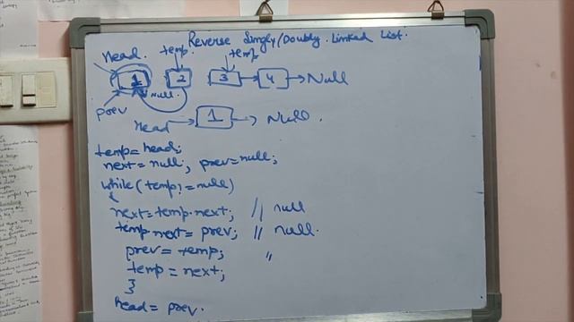 Reversing Singly/Doubly Linked List смотреть онлайн