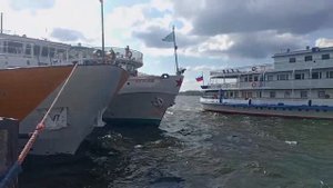 Т/х А. С. Попов. Обзор.