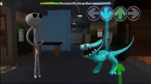 ROBLOX CYAN 3D Join Vs Different Characters Rainbow Friends Friday Night Funkin Mod Roblox Chapter