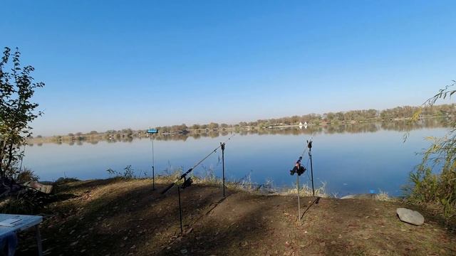 РЫБАЛКА НА РЫБАЦКОЙ УСАДЬБЕ 22-ОКТЯБРЯ 2022, озеро К-32. САЗАН СОБЛАЗНИЛСЯ, ТОЛСТОЛОБ ЗАМЕРЗ НАВЕРН смотреть онлайн