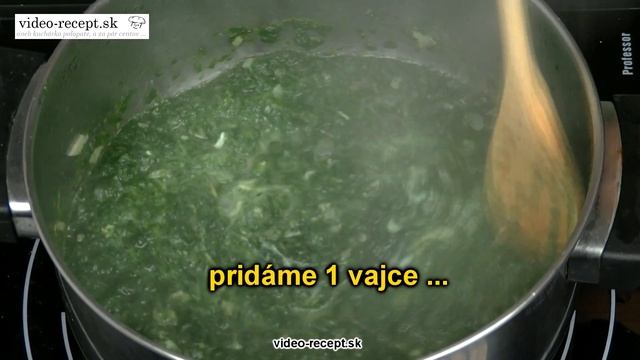 Rýchly špenát - videorecept смотреть онлайн