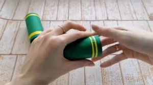 Подарок на 23 февраля своими руками / бинокль с конфетами своими руками / поделки из бумаги