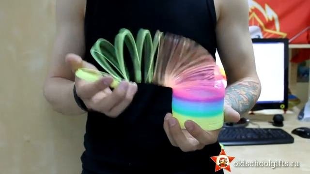 Радуга пружинка  Слинки   Slinky