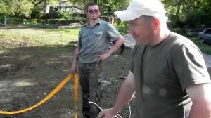 Самодельная лодка из метала испытания с мотором!