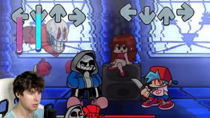 С ЗАКРЫТЫМИ ГЛАЗАМИ ПРОШЕЛ САМЫЙ СЛОЖНЫЙ МОД ➲ Friday Night Funkin' DustTale mod