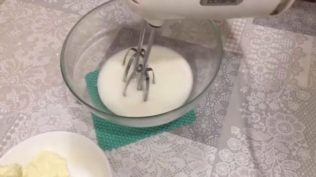 Белково-масляный крем