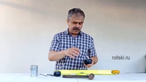 Разборка и сборка классических колес лыжероллеров
