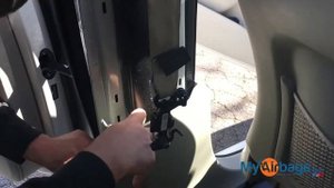 How To Remove Seat Belt for Volvo XC90 - Step 2 | MyAirbags
