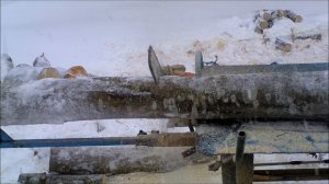 Заготовка дров. Пилим дрова одинаковой длины. Бензокоса ШТИЛЬ в помощь. Sawing wood the same length