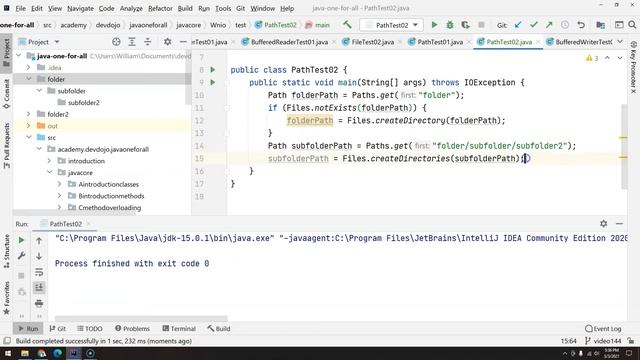 145 - Utility Classes - NIO pt 02 - Path, Paths, Files pt 02 смотреть онлайн