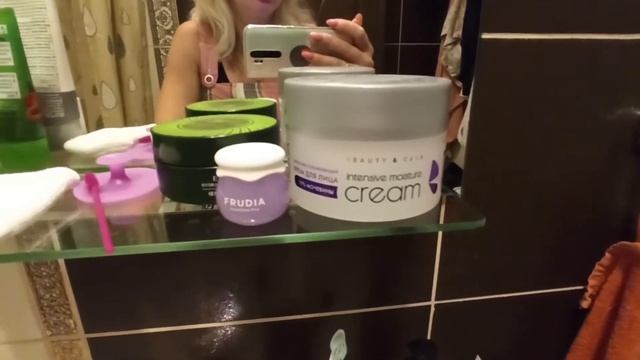 Красота и беременность Часть 2. Мои уходовые средства. Альгинатная маска на себе. смотреть онлайн