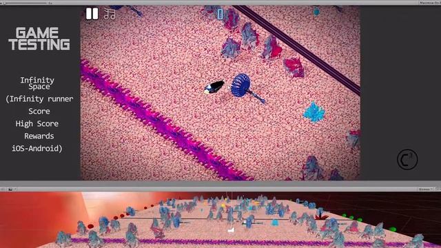 Game testing  Infinity Space