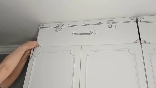 Как я аккуратно закрыла пространство над шкафом. Организация хранения. DIY