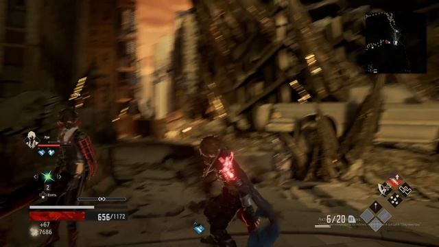 Онигири /// Игрофильм / Прохождение без комментариев игры Code Vein #4