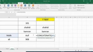 t test in excel | #tformula in excel |#tfunction in excel |#text functions excel