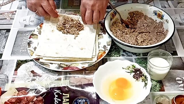 Света:Мамины секреты: Куриные пупки в лаваше. Мало бюджетное блюдо.