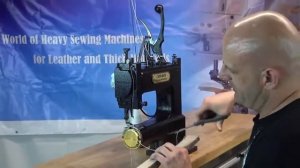 Ручная швейная машинка для кожи и толстых тканей