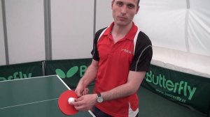 ►Настольный теннис. Три зоны приема мяча на ракетку в настольном теннисе