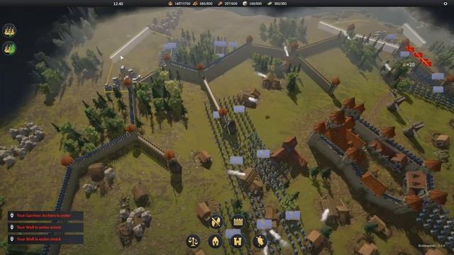 Vedelem: The Golden Horde - 難易度ミディアムへ挑戦、最強の要塞を構築しよう【実況】 смотреть онлайн