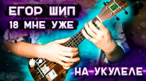 ЕГОР ШИП - 18 МНЕ УЖЕ // РАЗБОР НА УКУЛЕЛЕ // ЛУНТИК