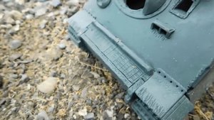 ШТУРМ ТИГР без разрушения пластилиновая модель
