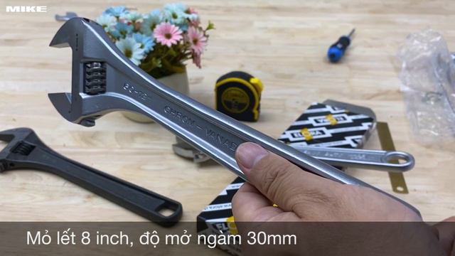 Mỏ lết 12 inch độ mở ngàm 33mm ELORA 60-12MB chuẩn DIN 3117A смотреть онлайн