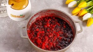 Варенье из клюквы с грецкими орехами