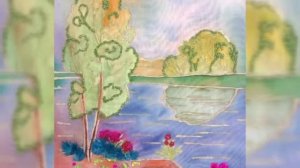 Батик на хлопке.