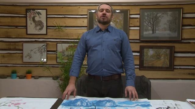Виталий Близнецов об обучении китайской традиционной живописи