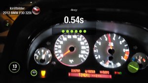 BMW e53 n62b44 stage 1 0-100  dragy