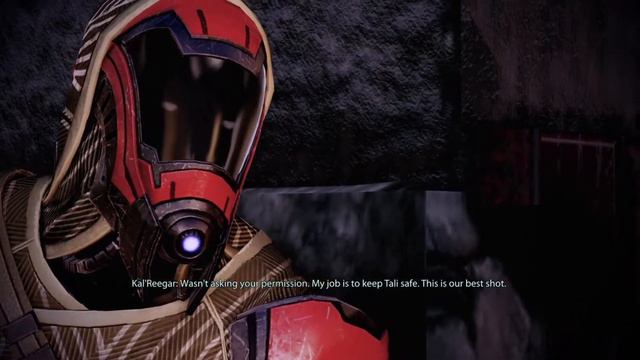 Telling Kal'Reegar to Stand Down | Mass Effect Legendary Edition смотреть онлайн