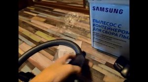 Пылесос с контейнером для пыли Samsung SC18M3120VU - отзыв