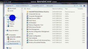 Corrigir o "ERROR C:\ProgramData\Microsoft\Windows\Start Menu\Programs\Administrative Tools"