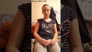 Песня "Яркая звёздочка на небе горит". 6 января 2024 года.