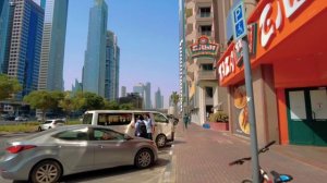 Dubai Walk, Sheikh Zayed Road 'The Longest Road in UAE' | Dubai, United Arab Emirates