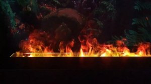 Лучшая имитация живого огня своими руками. Очаг 3d.Паровой камин
