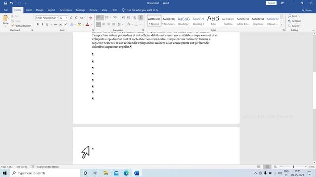 How to Delete unwanted Blank Page in Word |[2019,2016,2013,2010,2007,office 365] смотреть онлайн