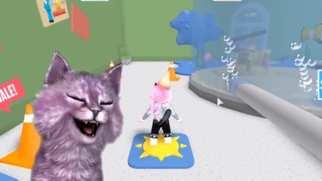 ЗОМБИНОГ! ДВА ПОБЕГА В РОБЛОКС СТРАШНЫЙ АКВАПАРК roblox Escape The Zombie Pool Aquarium Obby смотреть онлайн