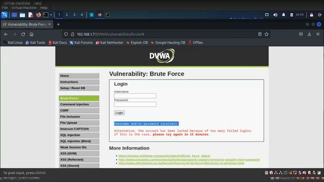 Damn Vulnerable Web Application(DVWA) in Detail | DVWA Tutorial in Kali Linux смотреть онлайн