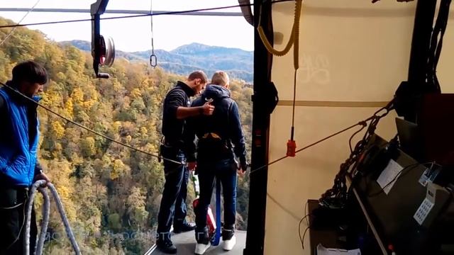 Скайпарк Сочи | Поездка из Роза Хутор ?| Прыжки банджи