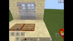 Minecraft | DOUBLE DOOR OPENER (Simple Entrance) | Redstone Tutorial