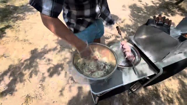 Готовим на море! Шашлык по-советски!