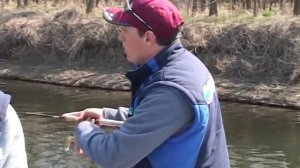 Ранняя весна. Ловля щуки спиннингом. "О рыбалке всерьёз" из неопубликованного видео.