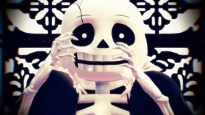 [MMD] Gaster Sans - Everything Black [DL]