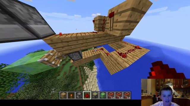 Minecraft: строим TNT-пушку! смотреть онлайн