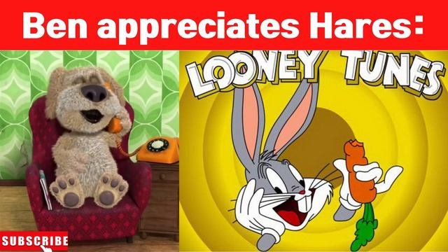 Бен оценивает зайцев: | Ben appreciates Hares: