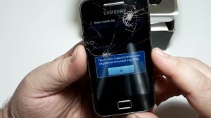 Samsung Galaxy GT-S5830i Ace Onyx Black телефон под восстановление часть 1