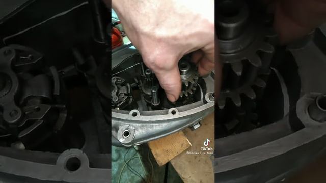 Сборка КПП иж и планета 5